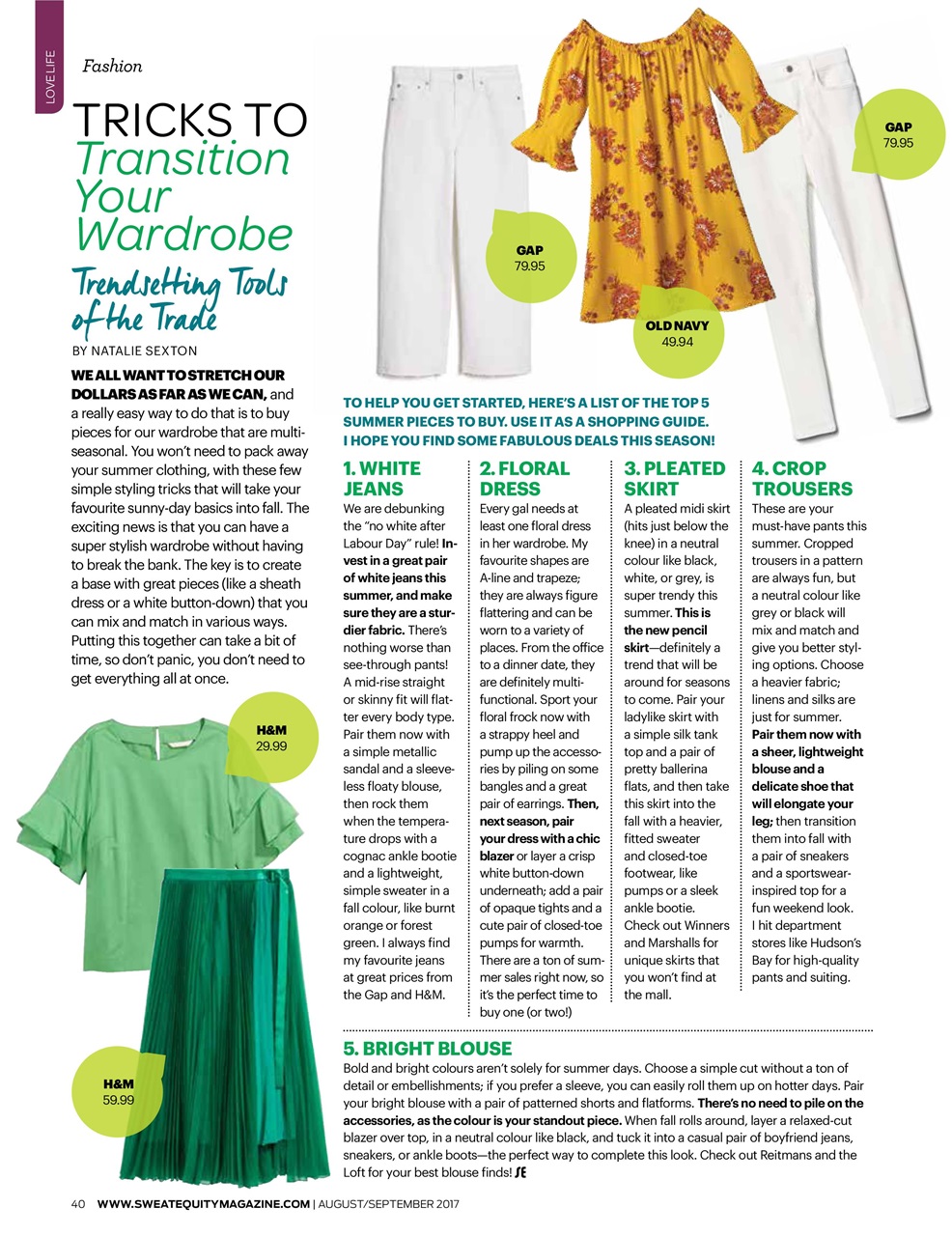 Sweat Equity Preview Pages