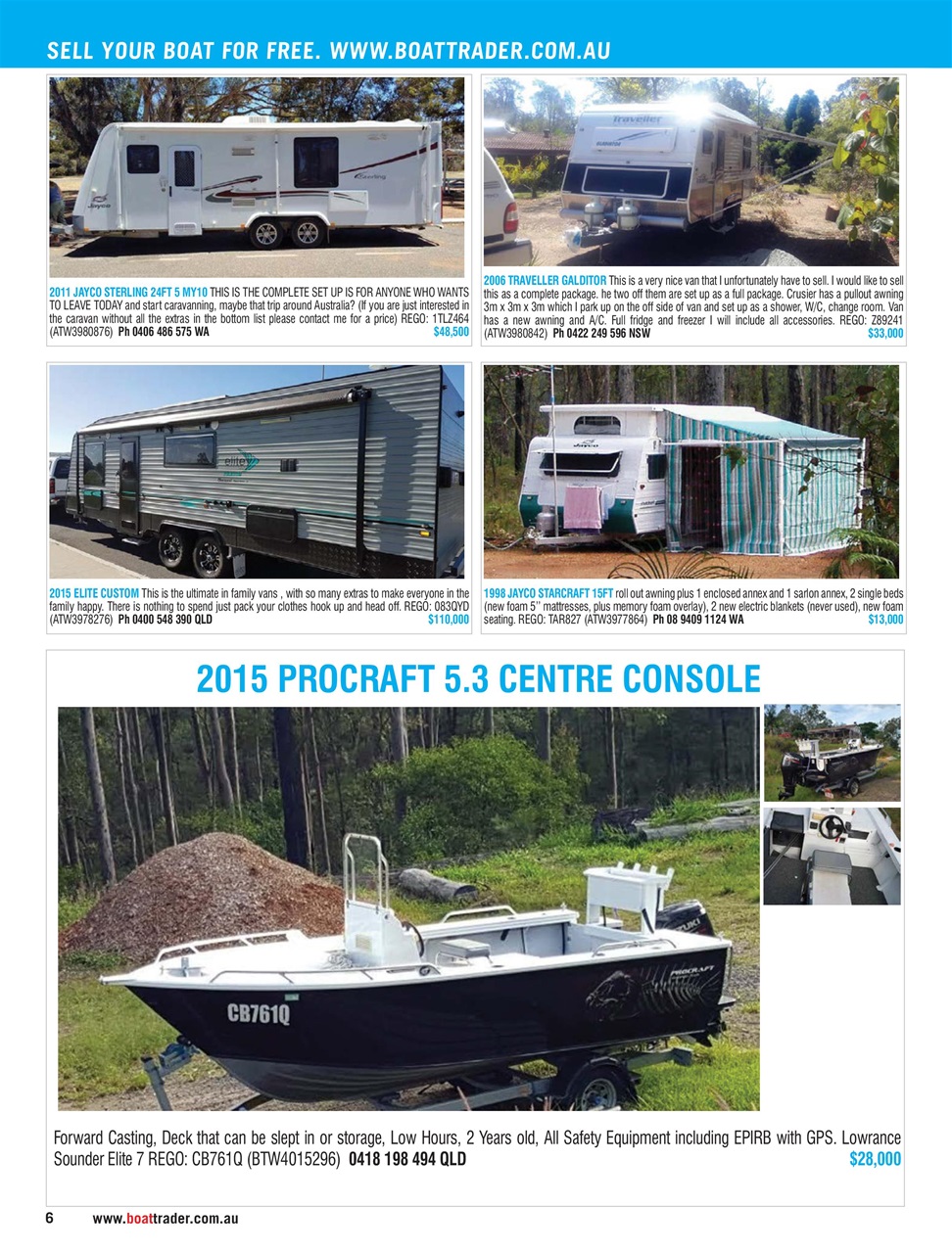 Boat Trader Australia Preview Pages