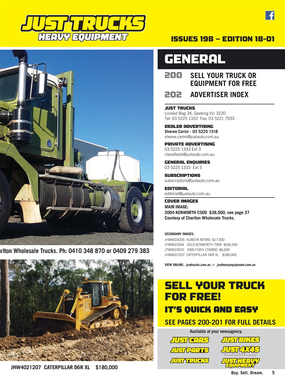 JUST TRUCKS Preview Pages