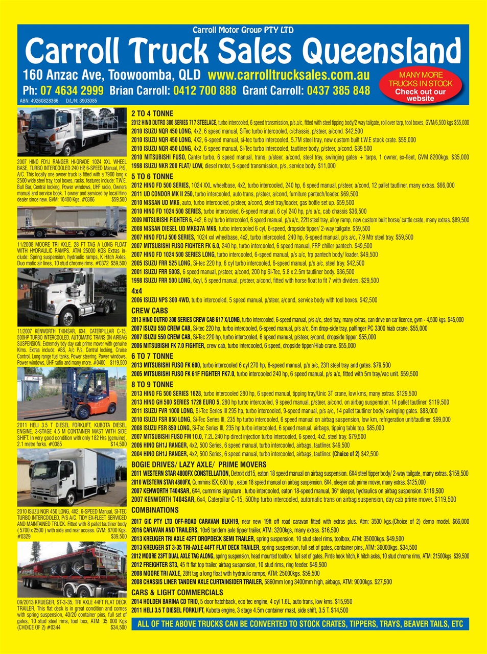 JUST TRUCKS Preview Pages