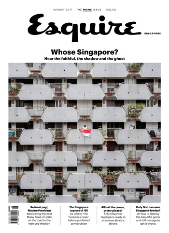 Esquire Singapore issue Aug 2017