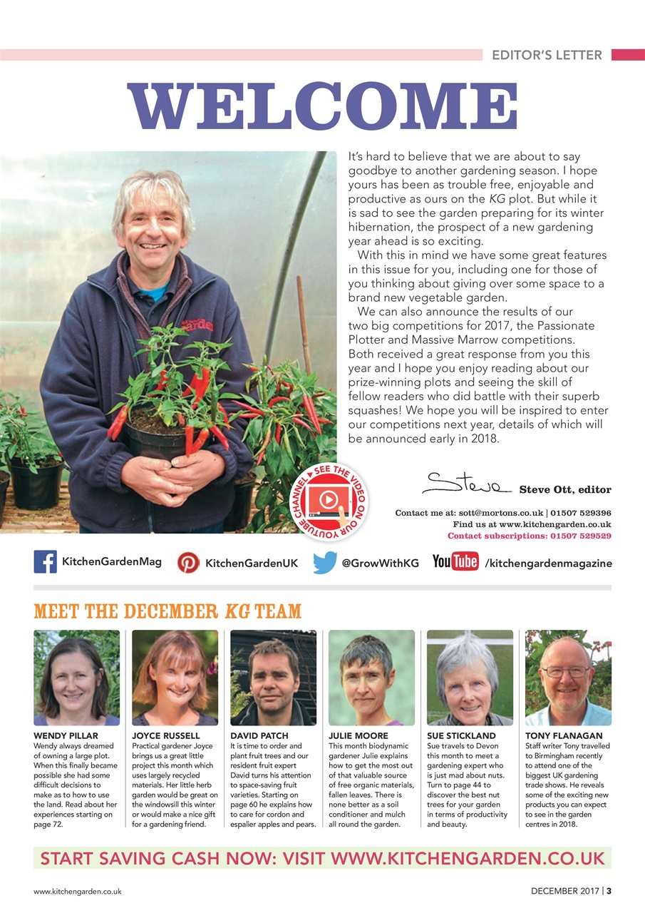 Kitchen Garden Magazine Preview Pages