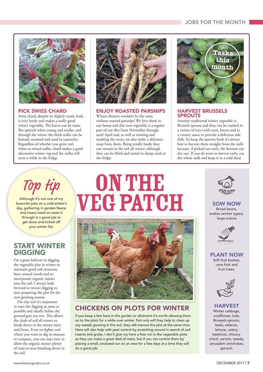 Kitchen Garden Magazine Preview Pages