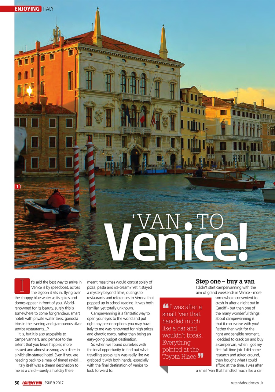 Campervan Preview Pages