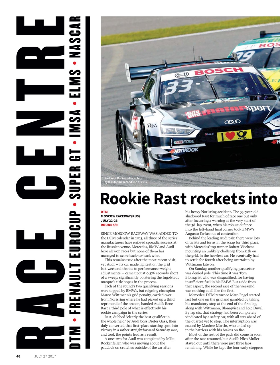 Autosport Preview Pages