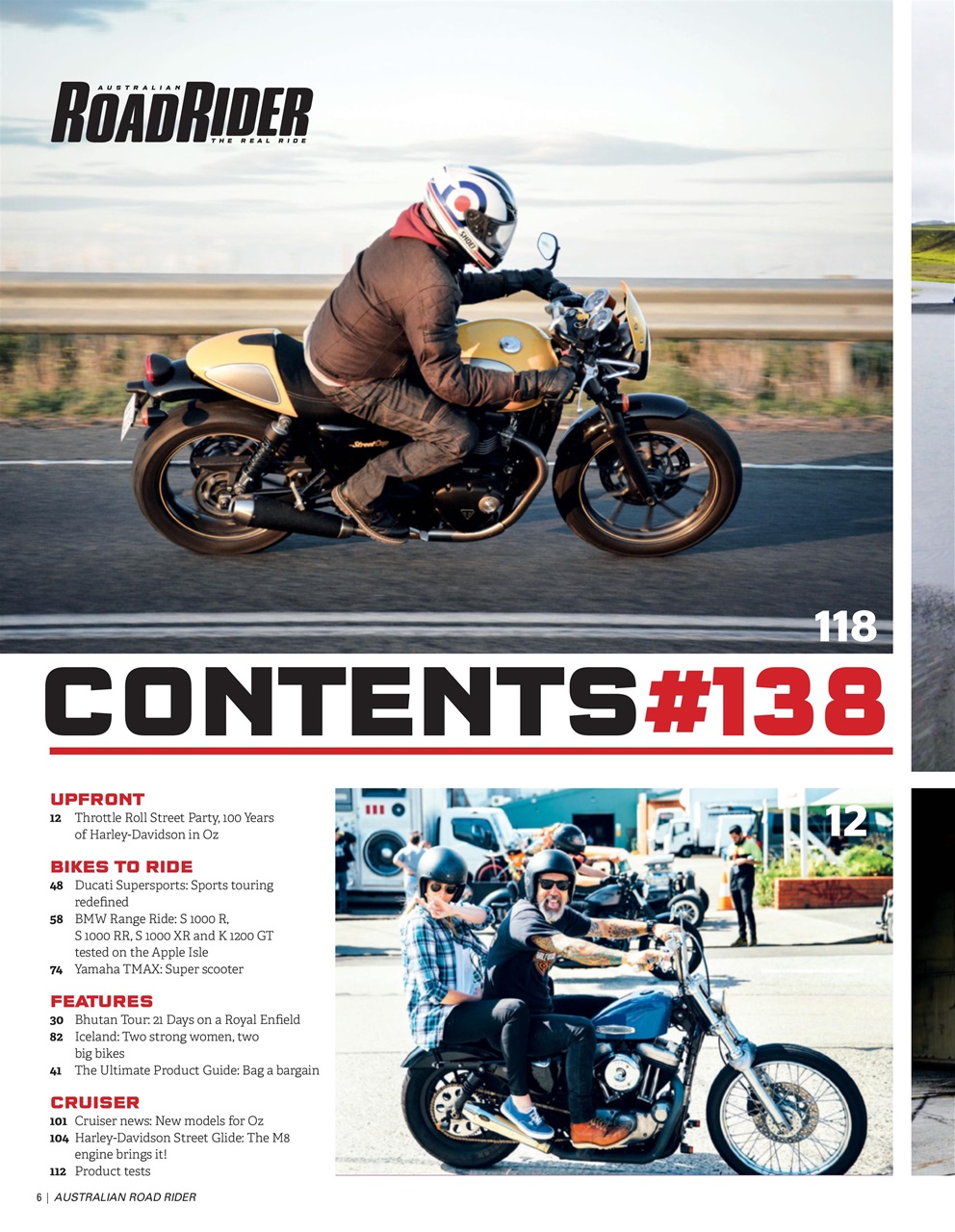 Australian Road Rider Preview Pages