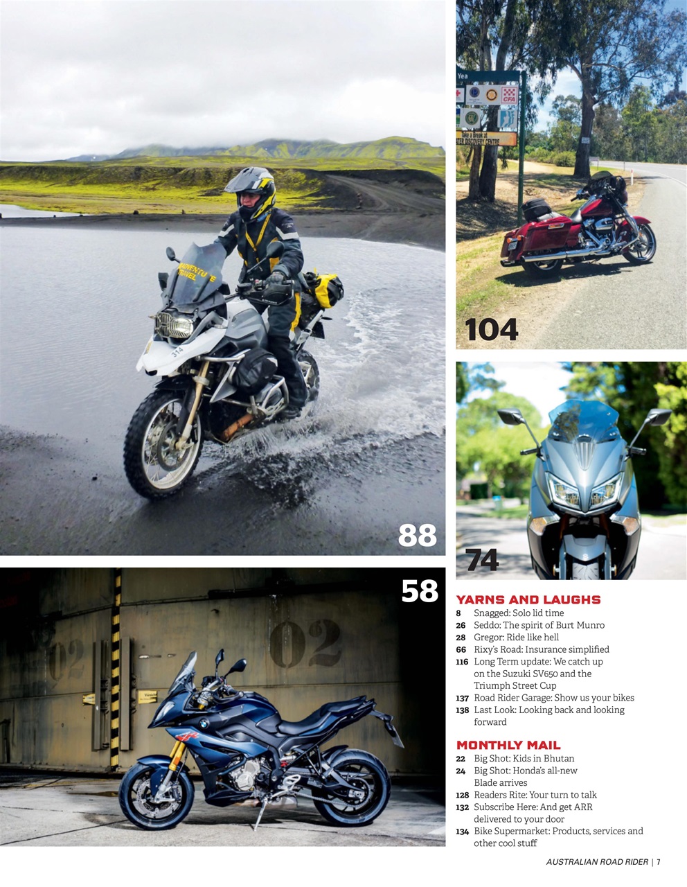 Australian Road Rider Preview Pages