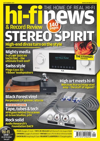 Hi-Fi News issue September 2017