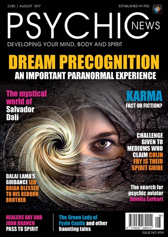 Psychic News issue August 2017