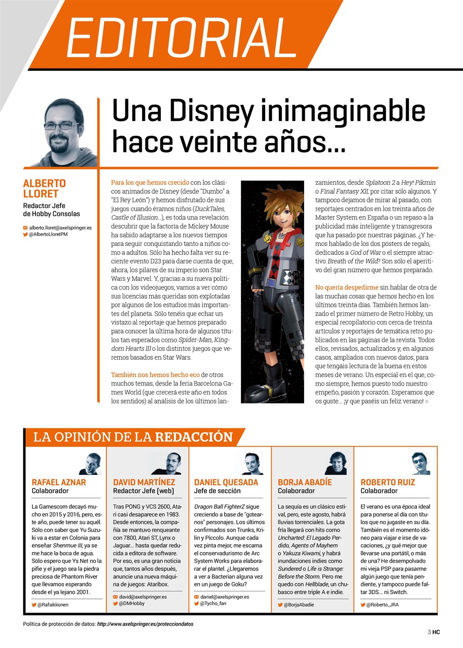 Hobby Consolas Preview Pages