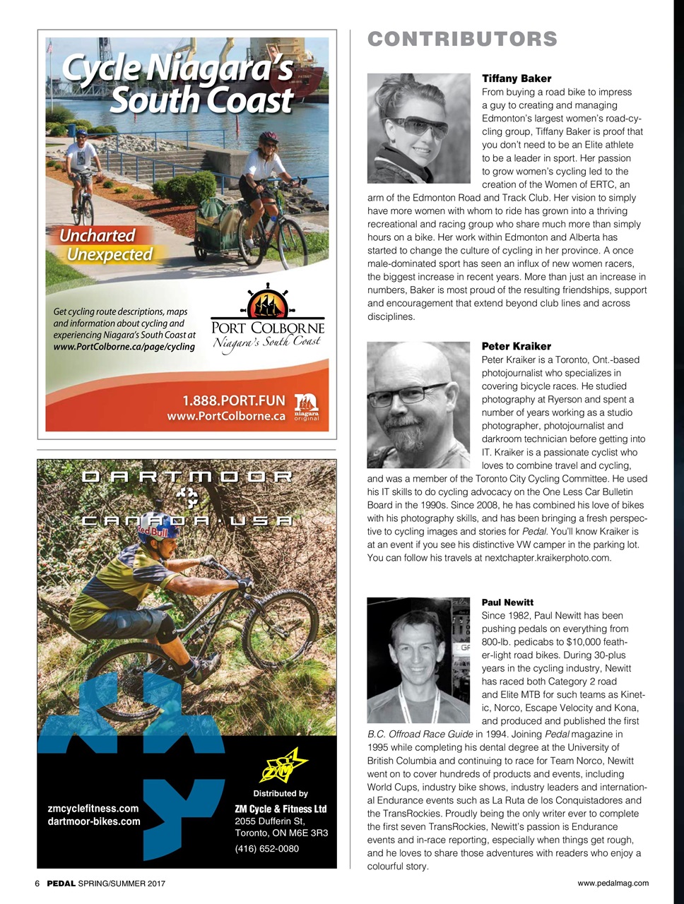 Pedal Magazine Preview Pages