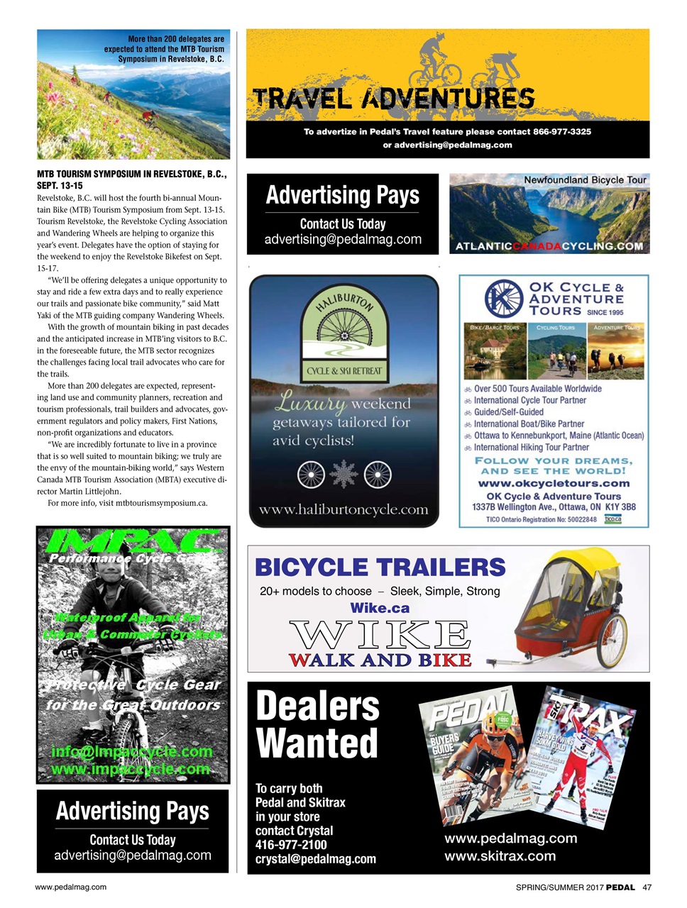 Pedal Magazine Preview Pages