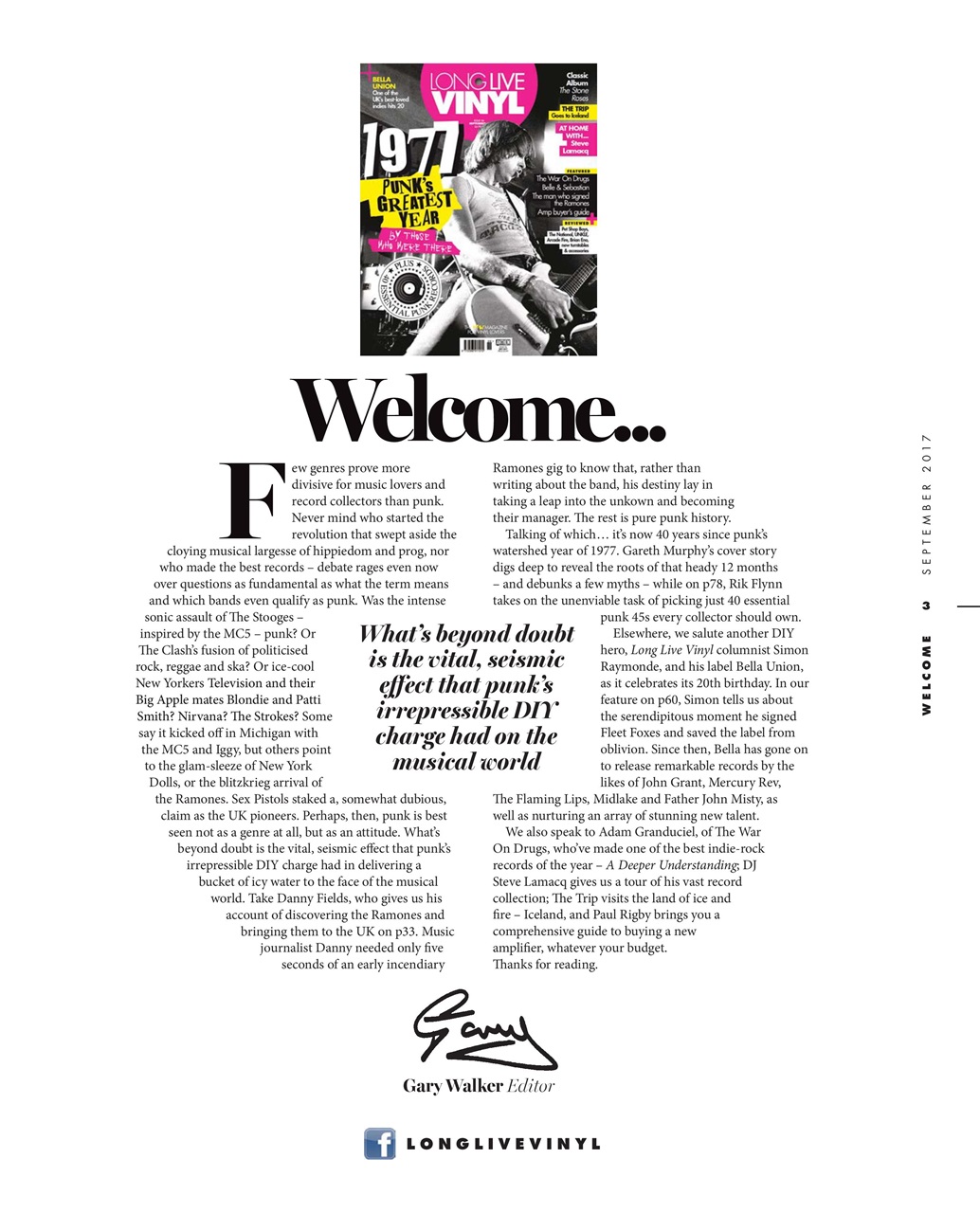 Long Live Vinyl Preview Pages
