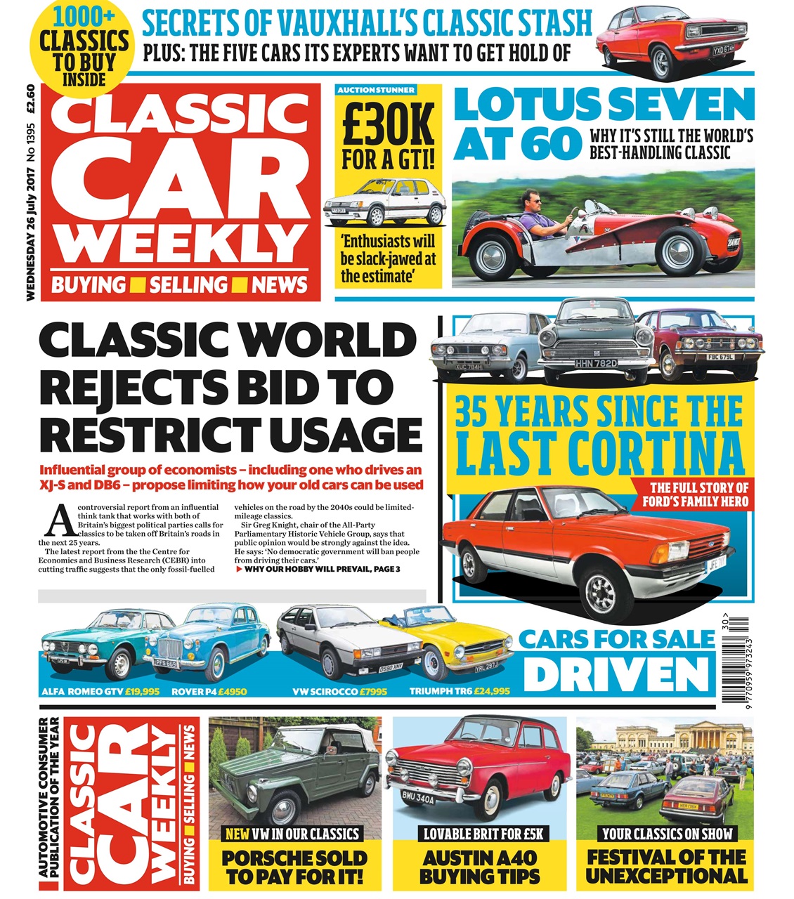 Classic Car Weekly Preview Pages