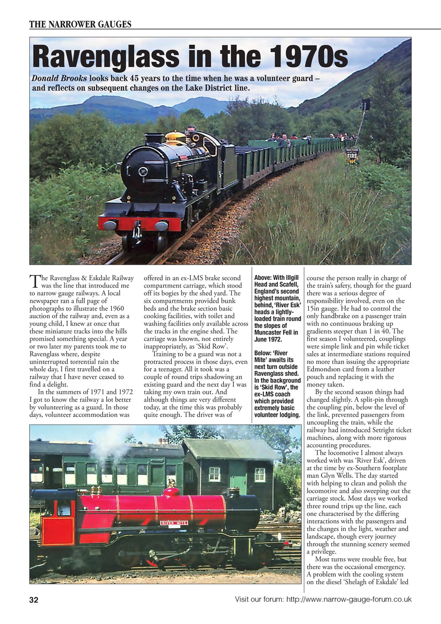 Narrow Gauge World Preview Pages