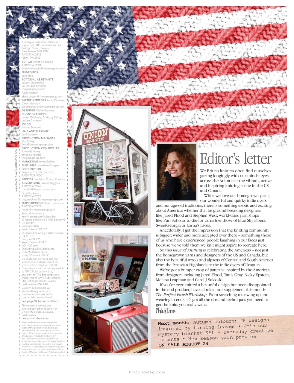 Knitting Preview Pages