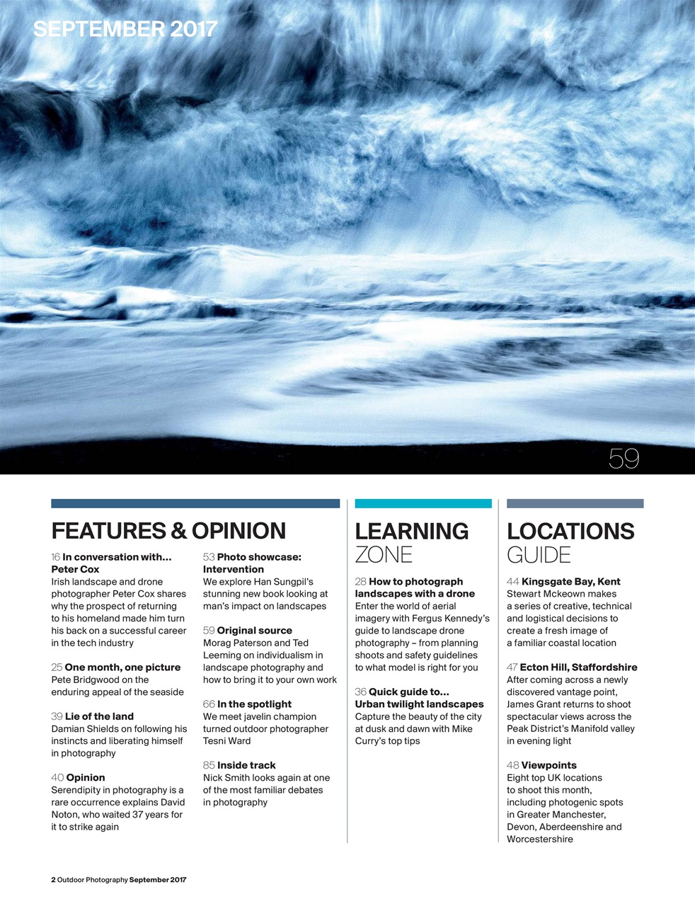 Outdoor Photography Preview Pages