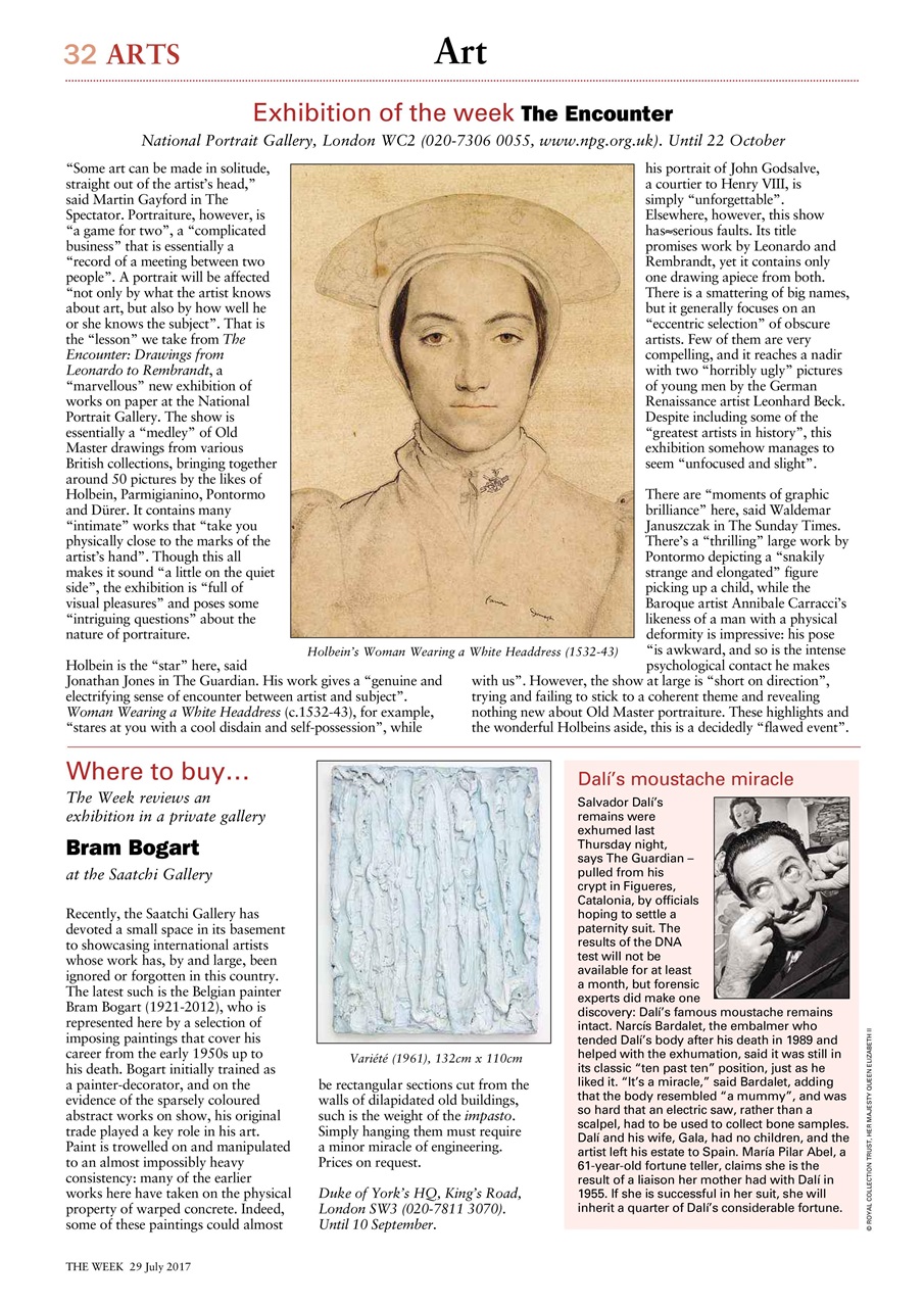 The Week Preview Pages