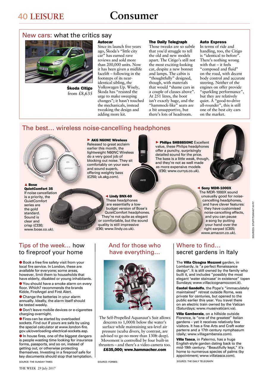 The Week Preview Pages