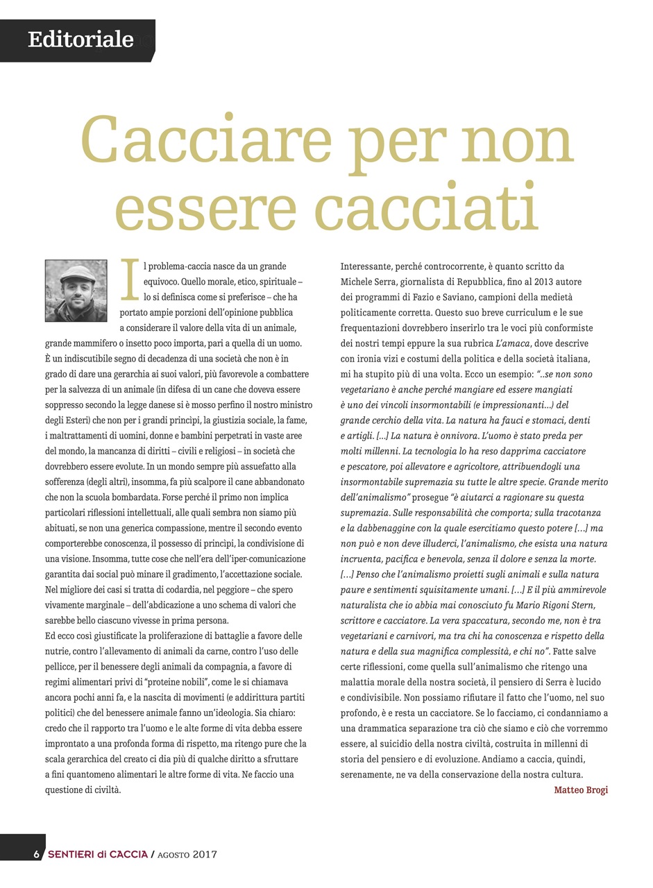 SENTIERI DI CACCIA Preview Pages