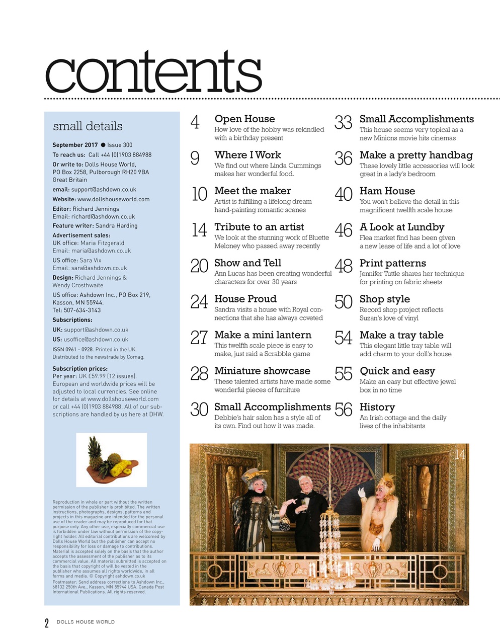 Dolls House World Preview Pages