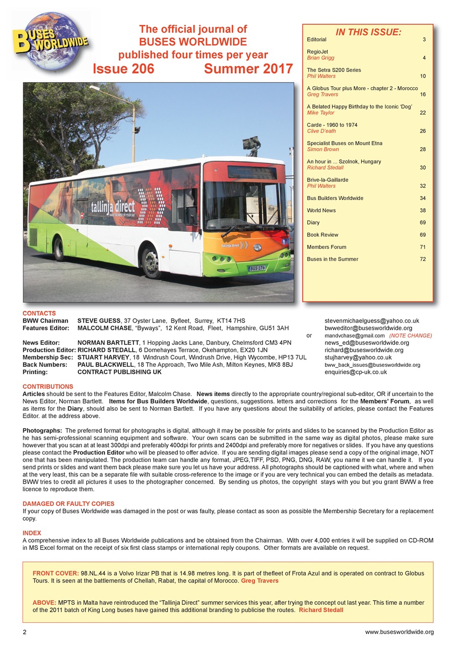 Buses Worldwide Preview Pages