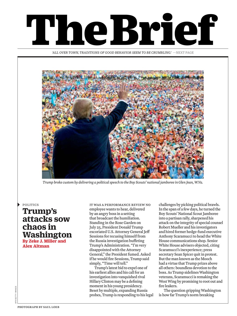 TIME Magazine Europe Preview Pages