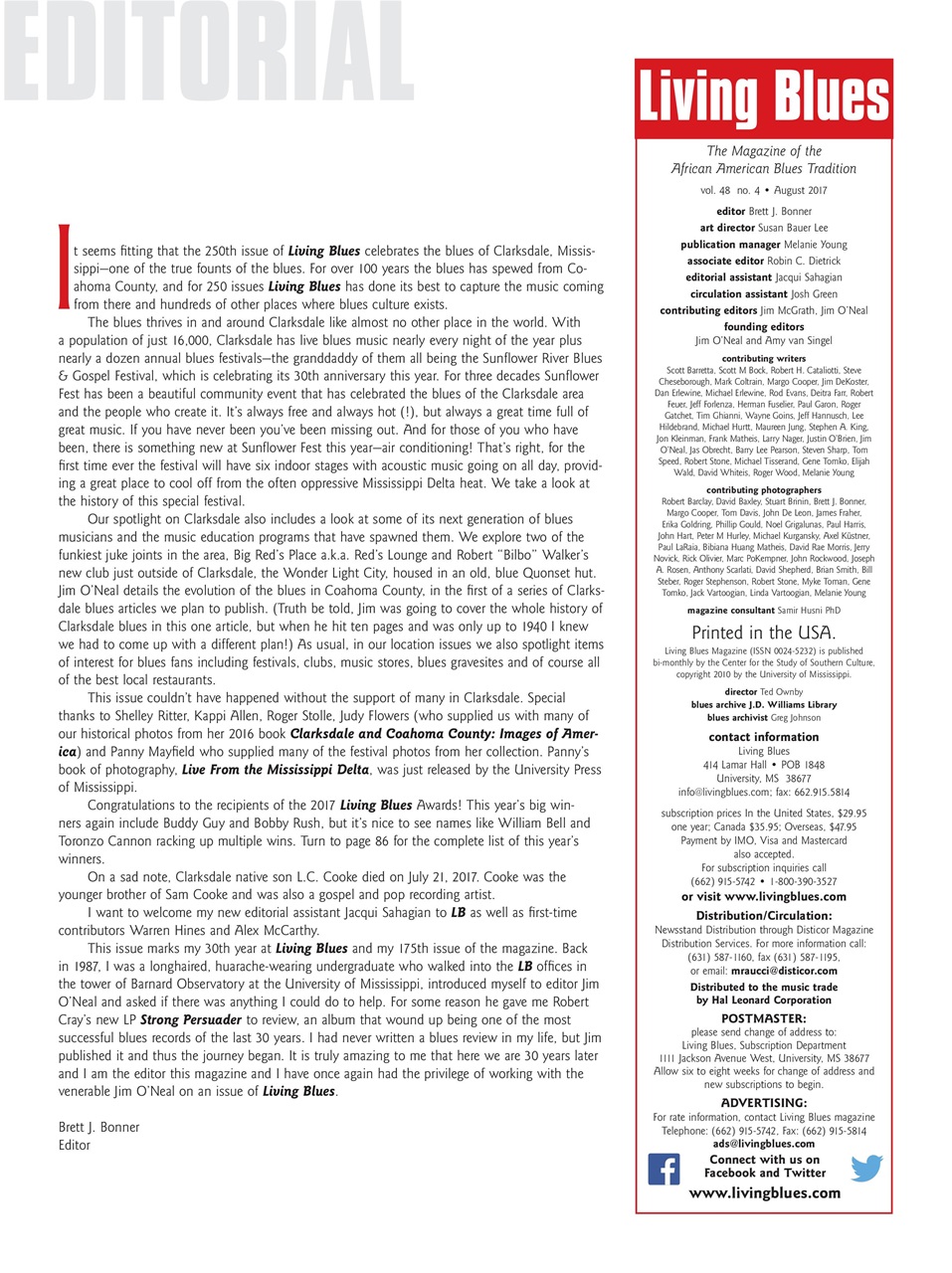 Living Blues Preview Pages