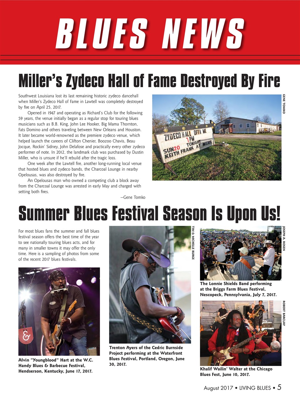 Living Blues Preview Pages