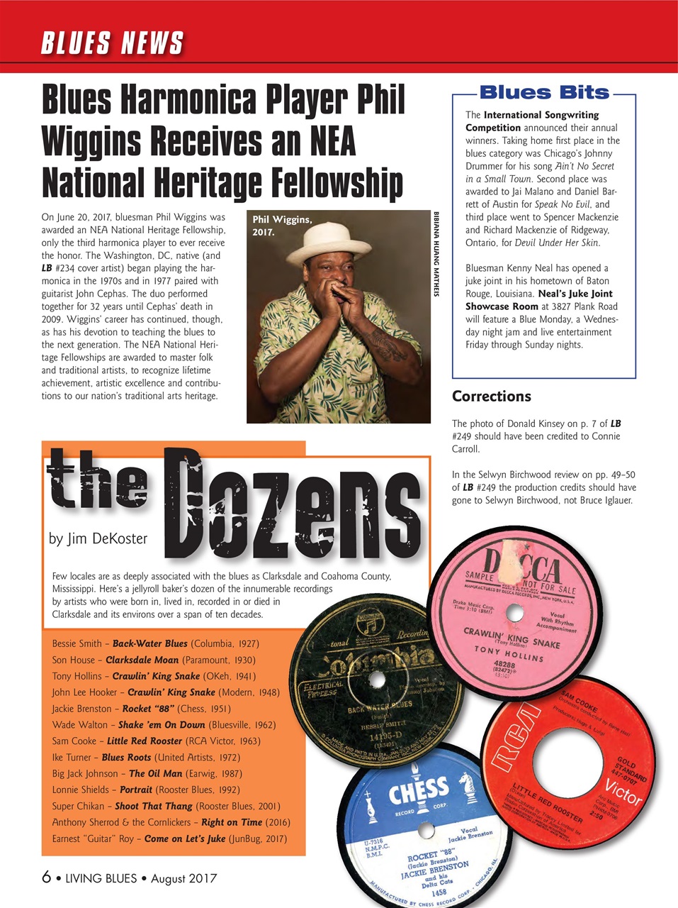 Living Blues Preview Pages