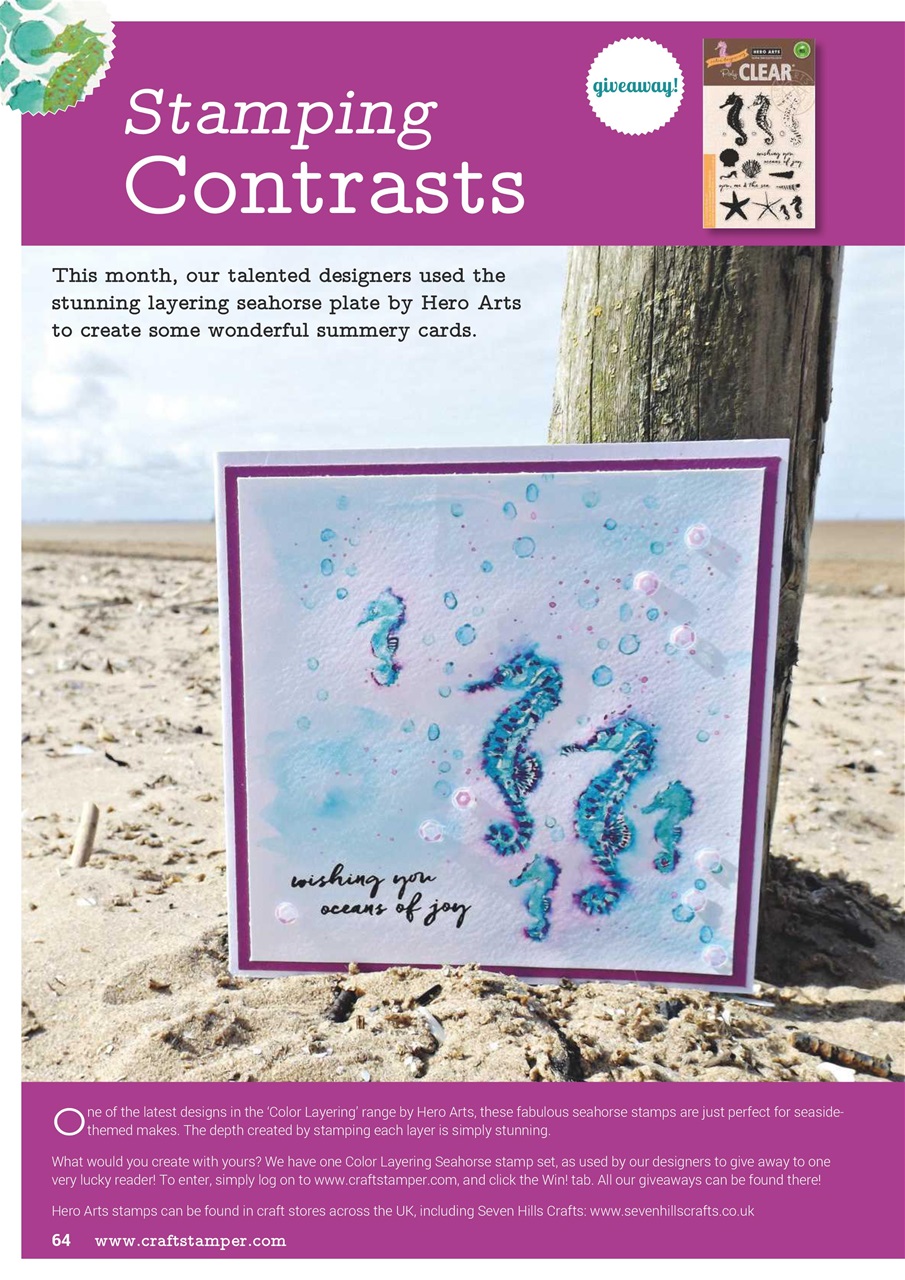 Craft Stamper Preview Pages