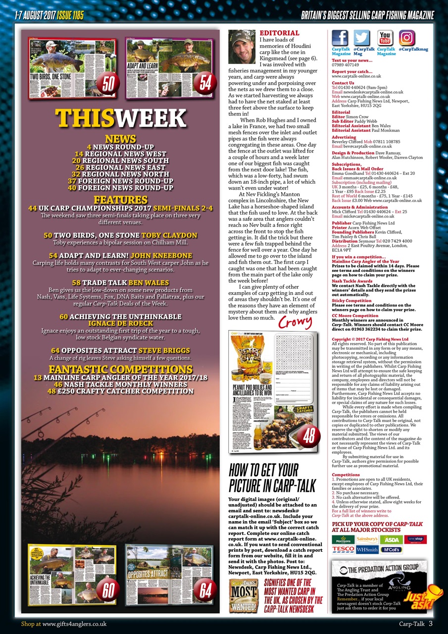 Carp-Talk Preview Pages