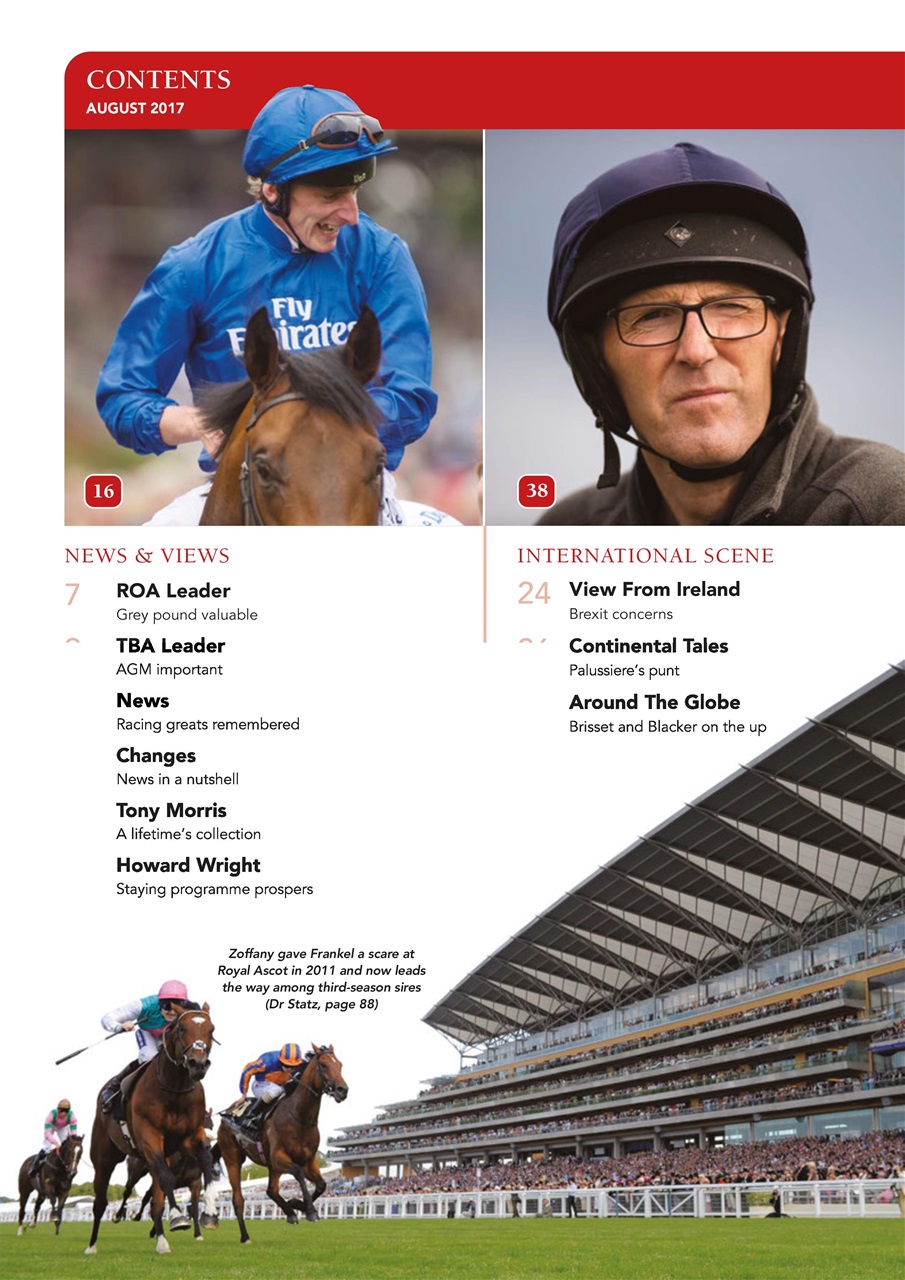The Owner Breeder Preview Pages