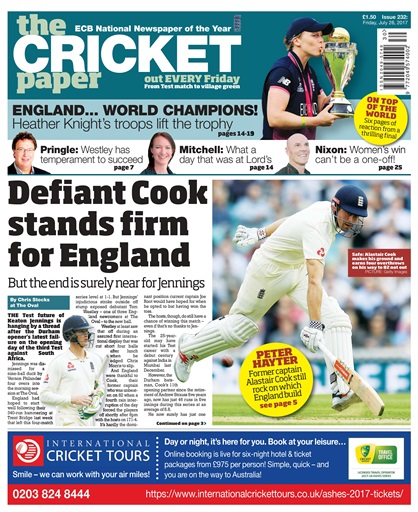 The Cricket Paper issue 