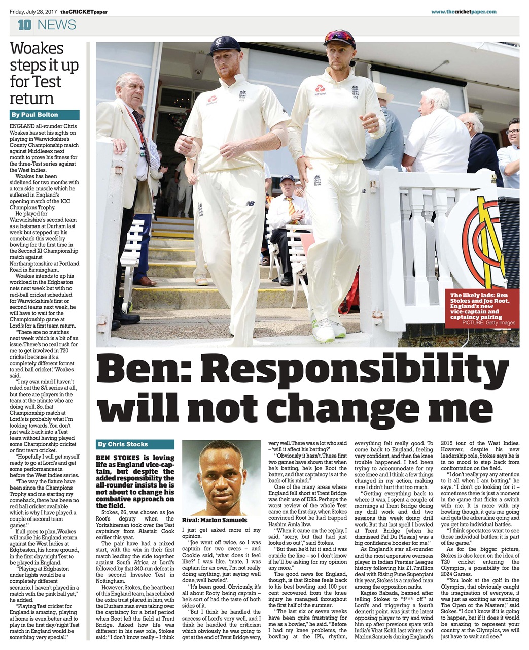The Cricket Paper Preview Pages