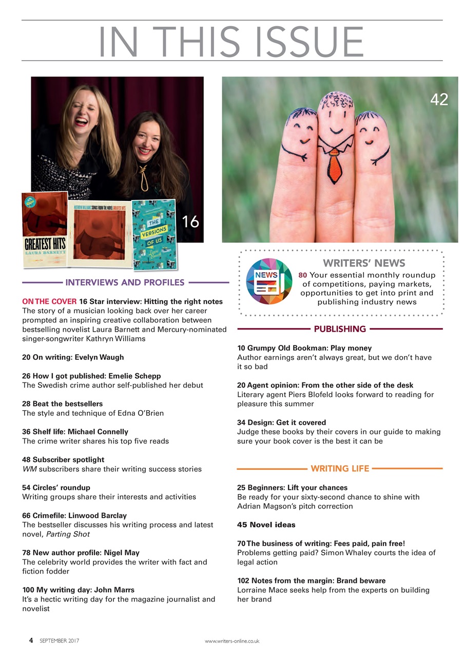 Writing Magazine Preview Pages