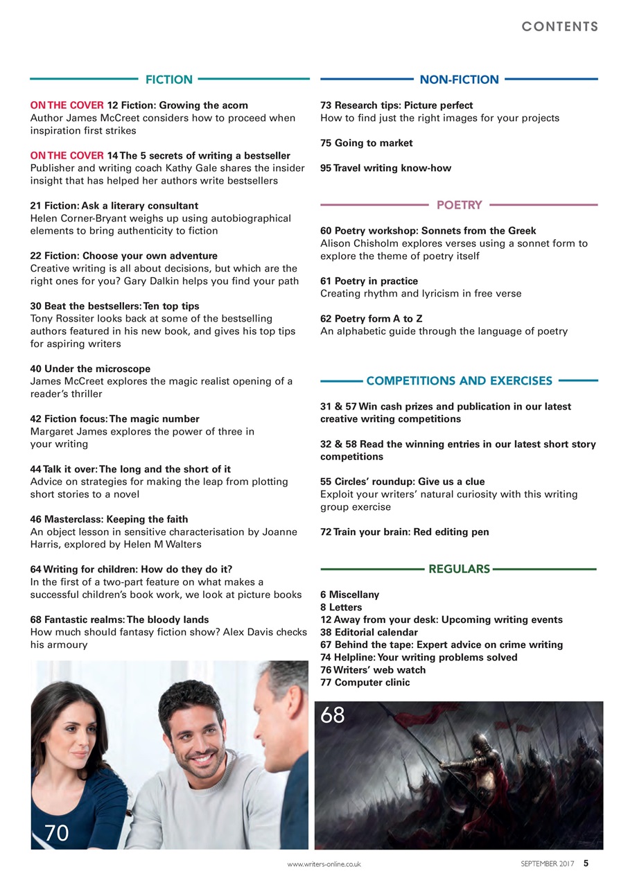 Writing Magazine Preview Pages