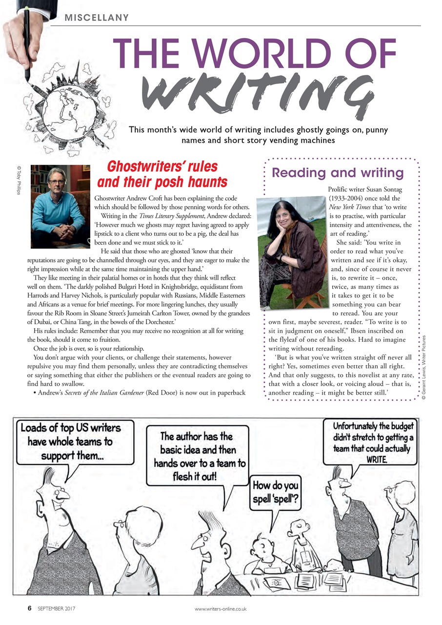 Writing Magazine Preview Pages