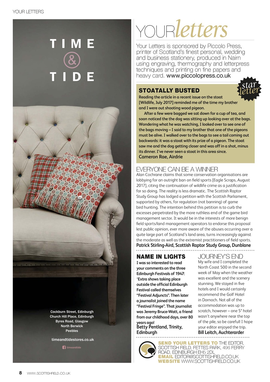 Scottish Field Preview Pages