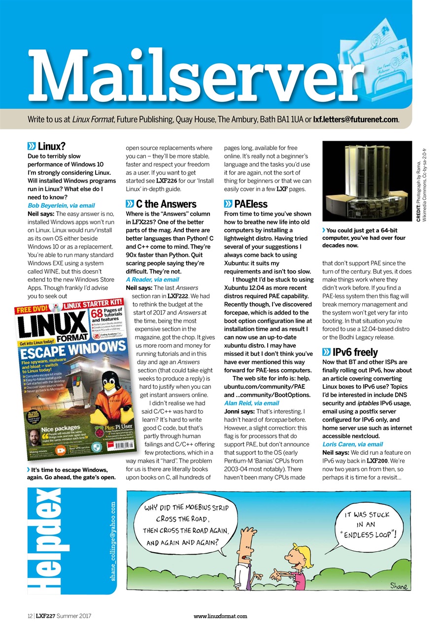 Linux Format Preview Pages