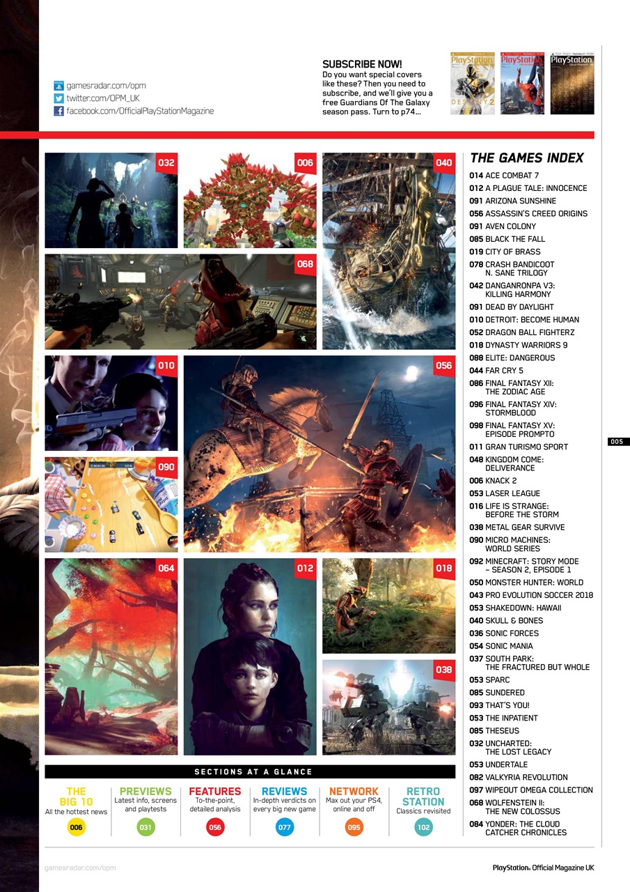 PLAY Magazine Preview Pages