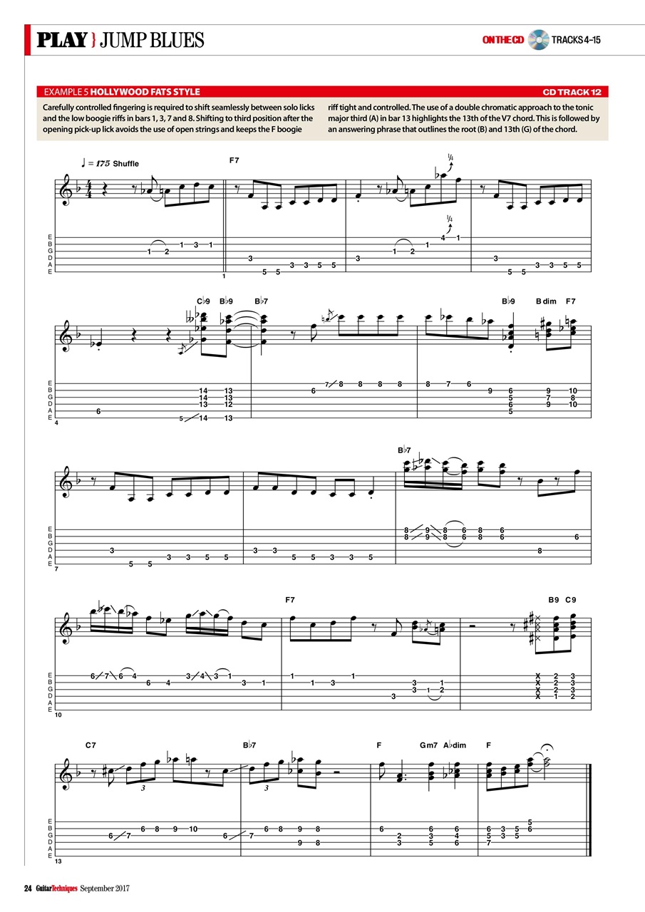 Guitar Techniques Preview Pages