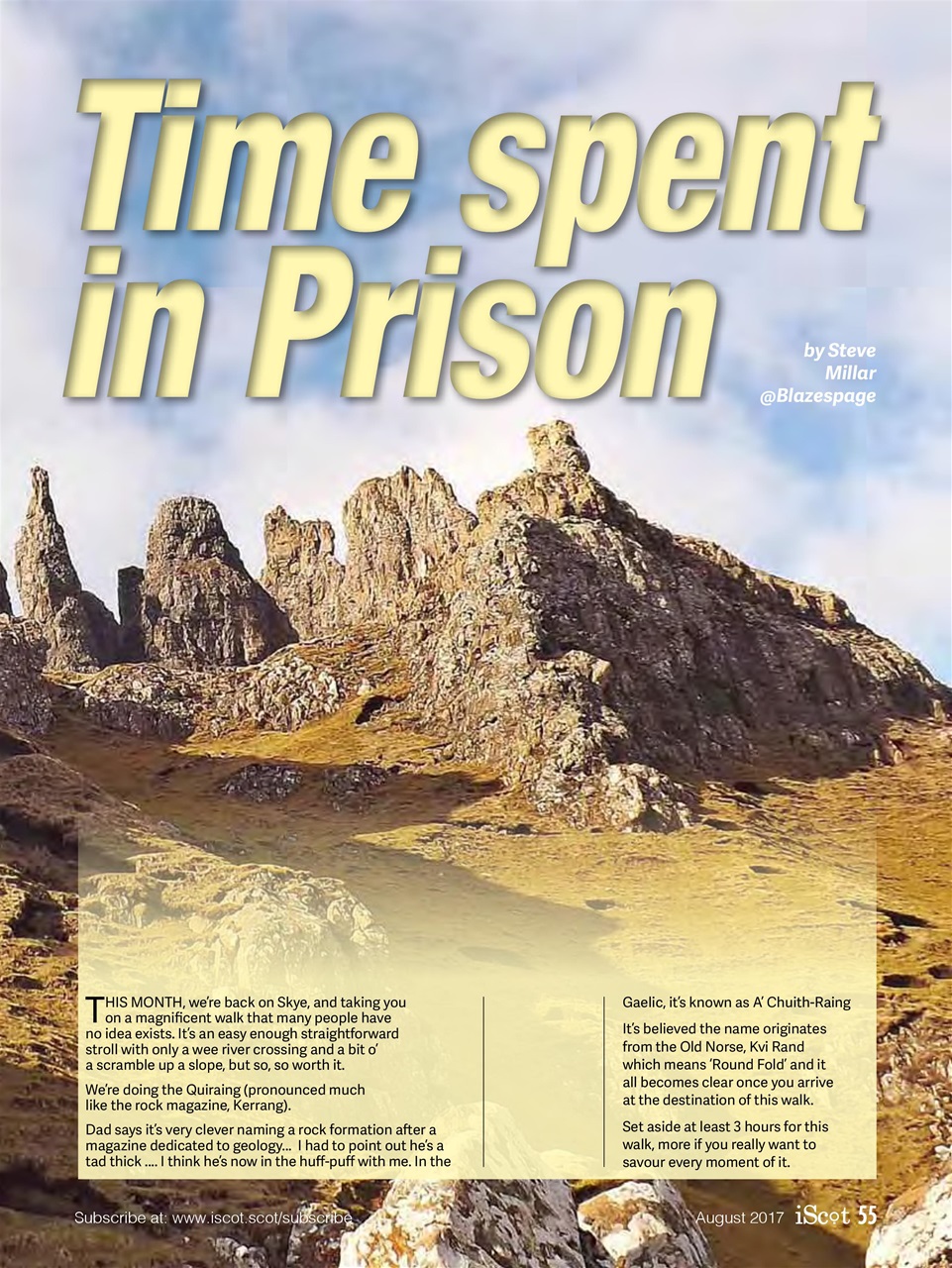 iScot Magazine Preview Pages