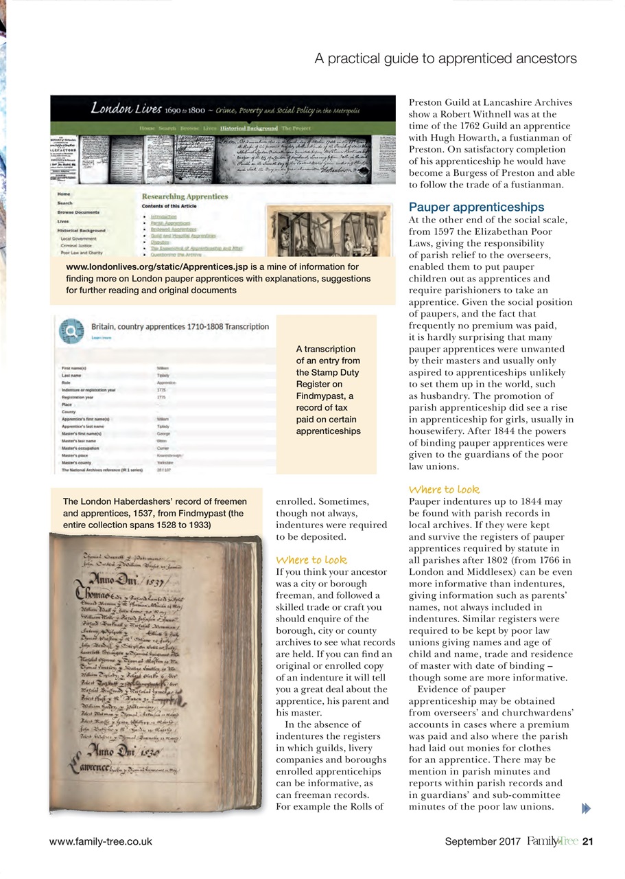 Family Tree Preview Pages