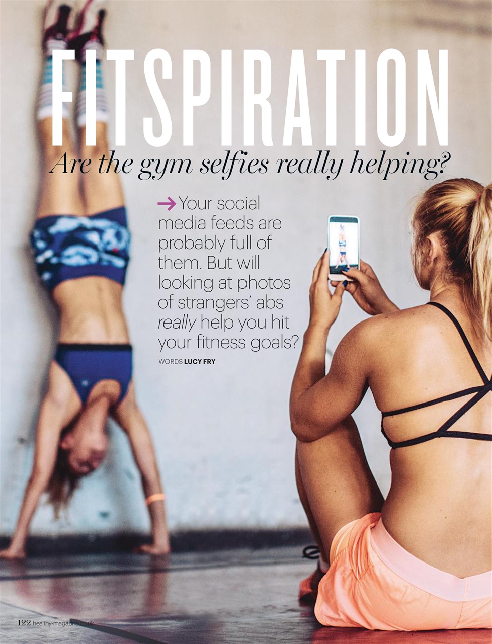 Healthy Magazine Preview Pages