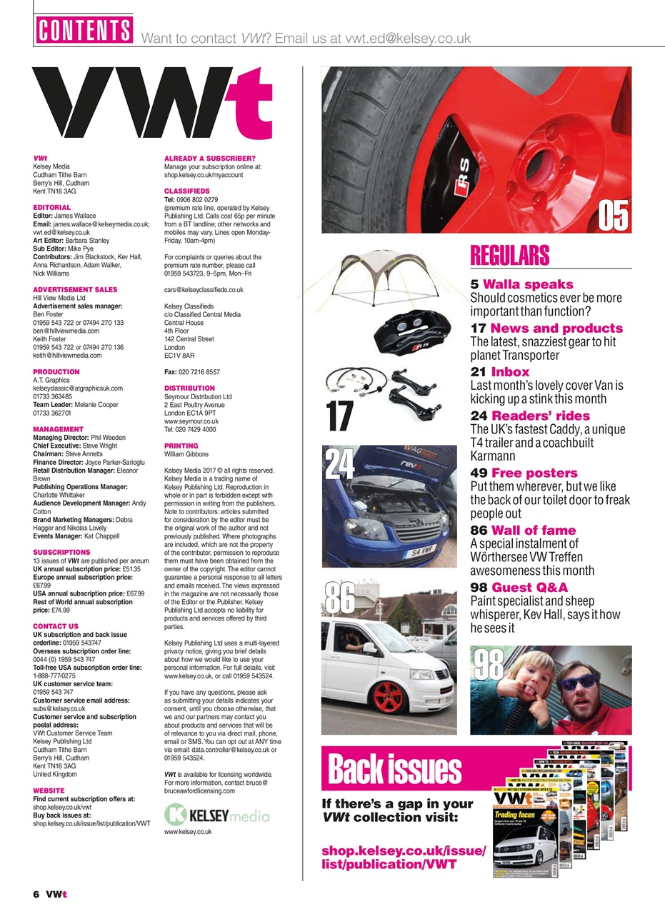 VWt Magazine Preview Pages