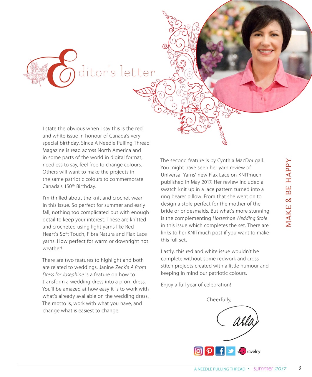 A Needle Pulling Thread Preview Pages