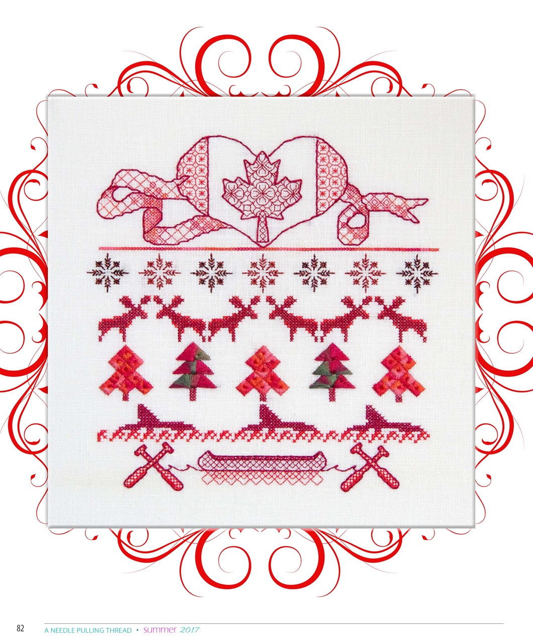 A Needle Pulling Thread Preview Pages