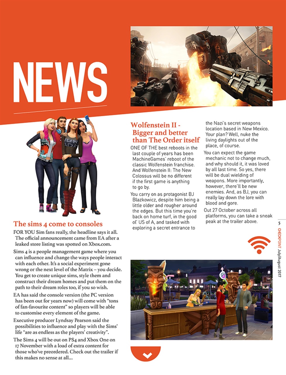 Checkpoint Magazine Preview Pages