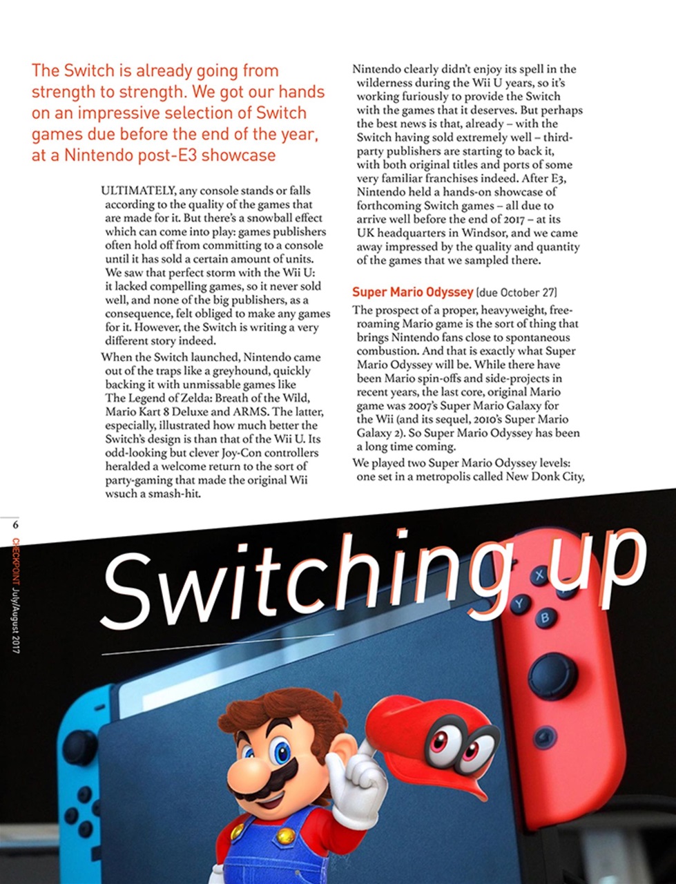 Checkpoint Magazine Preview Pages